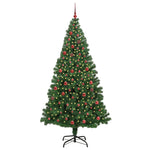 HKH Árvore de Natal Artificial Verde em Aço e Plástico em PVC
