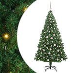 HKH Árvore de Natal Artificial Verde em Aço e Plástico em PVC