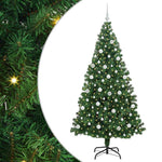HKH Árvore de Natal Artificial Verde em Aço e Plástico em PVC