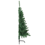 HKH Árvore de Natal Artificial Pré-Iluminada Verde em PVC
