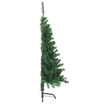HKH Árvore de Natal Artificial Pré-Iluminada Verde em PVC