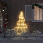 HKH Árvore de Natal LED com 112 Leds Branco Quente em Metal