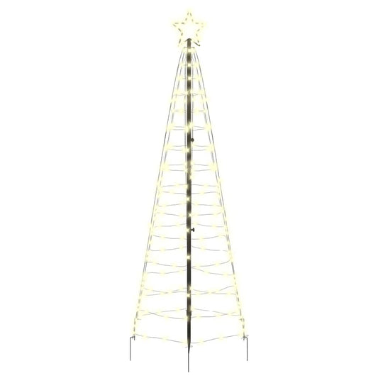 HKH Árvore de Natal LED com 390 Leds Branco Quente em Ferro