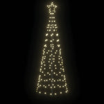 HKH Árvore de Natal LED com 390 Leds Branco Quente em Ferro