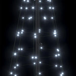 HKH Árvore de Natal LED com 390 Leds Branco Frio em Ferro