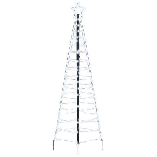 HKH Árvore de Natal LED com 390 Leds Branco Frio em Ferro