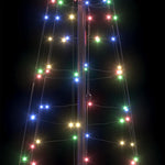 HKH Árvore de Natal LED com 390 Leds Colorido em Ferro