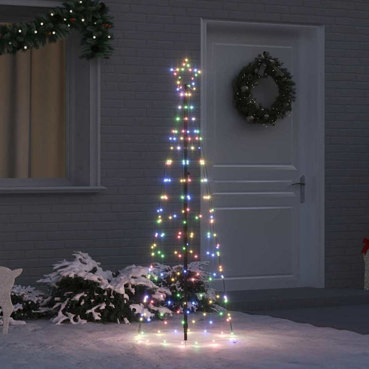 HKH Árvore de Natal LED com 390 Leds Colorido em Ferro