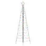 HKH Árvore de Natal LED com 390 Leds Colorido em Ferro