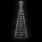 HKH Árvore de Natal LED com 390 Leds Colorido em Ferro