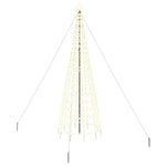 HKH Árvore de Natal LED com 800 Leds Branco Quente em Ferro