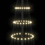 HKH Árvore de Natal LED Branco Quente em Metal