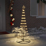 HKH Árvore de Natal LED Branco Quente em Metal