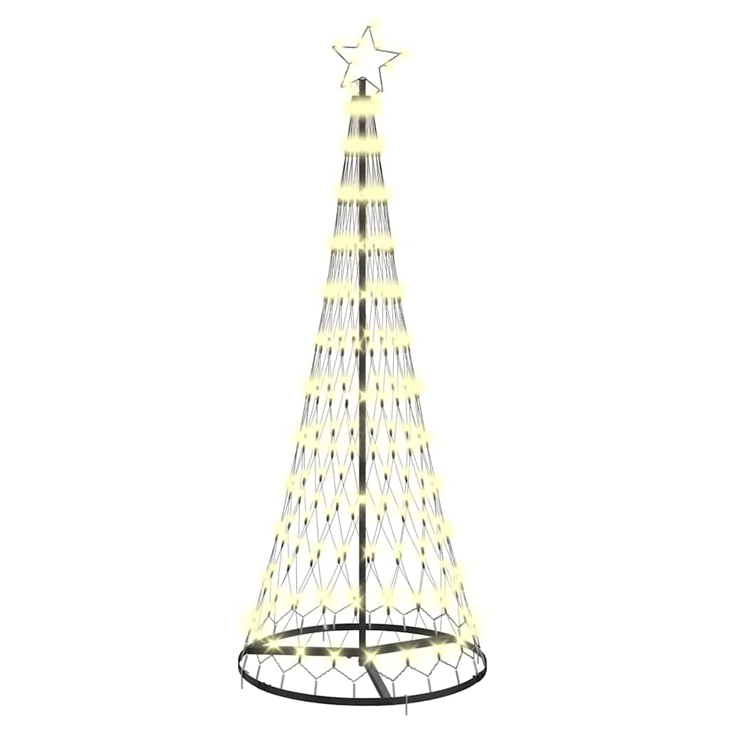 HKH Árvore de Natal LED Branco Quente em Metal