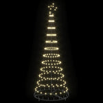 HKH Árvore de Natal LED Branco Quente em Metal
