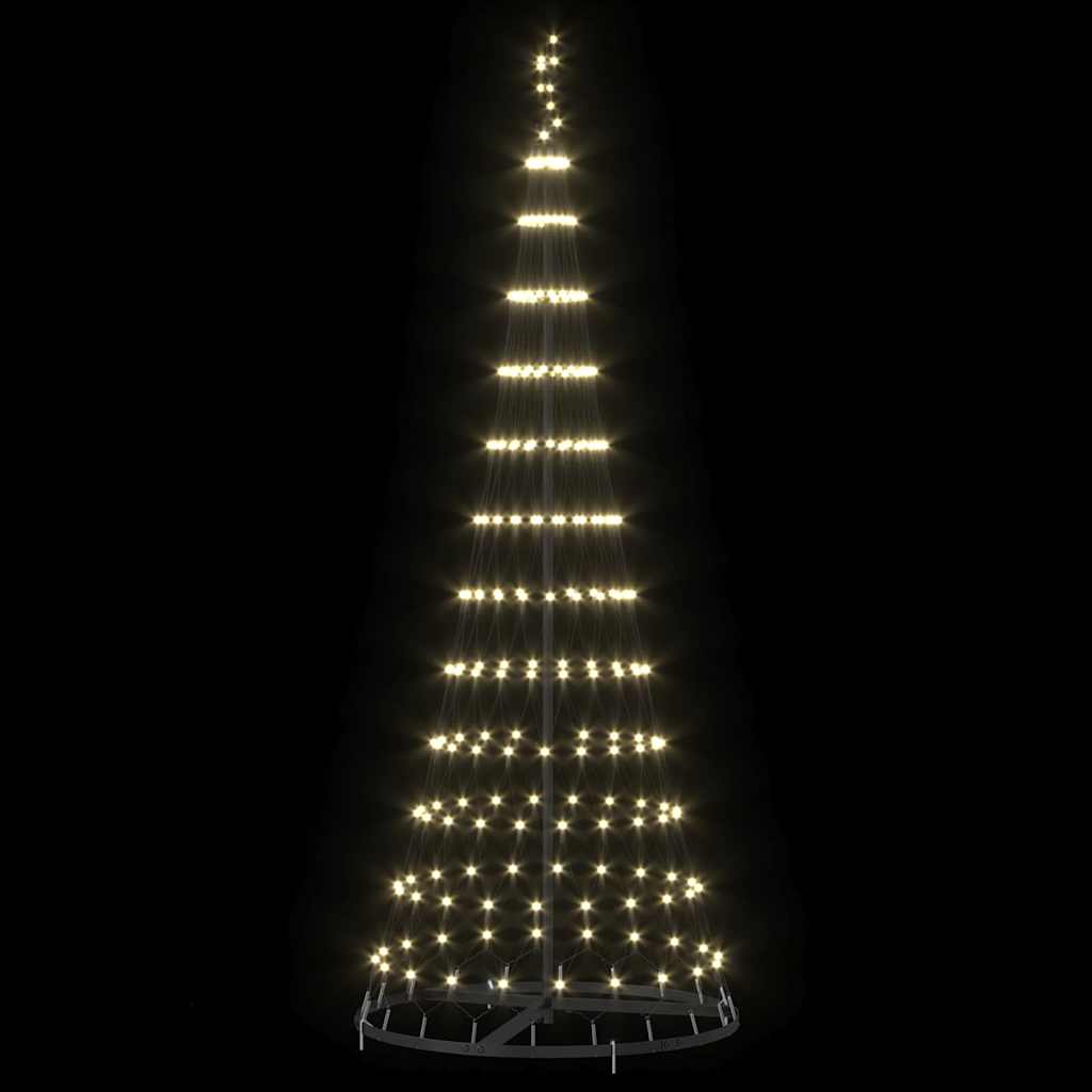 HKH Árvore de Natal LED Branco Quente em Metal