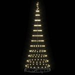 HKH Árvore de Natal LED Branco Quente em Metal