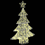 HKH Árvore de Natal com 100 LED em Acrílo - Branco Quente