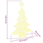 HKH Árvore de Natal com 100 LED em Acrílo - Branco Quente