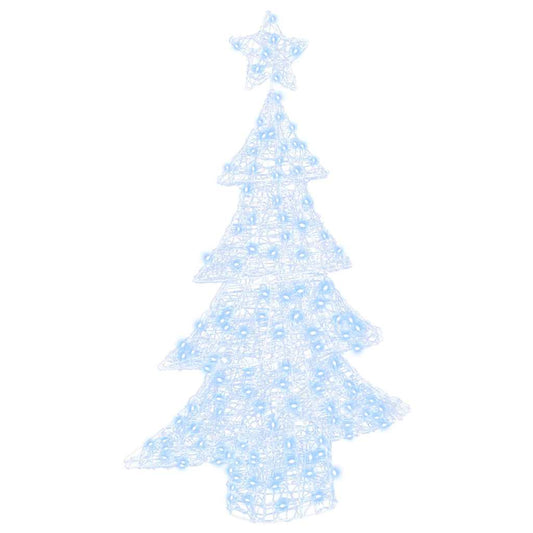 HKH Árvore de Natal com 100 LED em Acrílo - Branco Frio