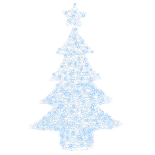 HKH Árvore de Natal com 100 LED em Acrílo - Branco Frio