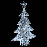 HKH Árvore de Natal com 100 LED em Acrílo - Branco Frio