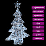 HKH Árvore de Natal com 100 LED em Acrílo - Branco Frio