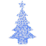 HKH Árvore de Natal com 100 LED em Acrílo - Azul