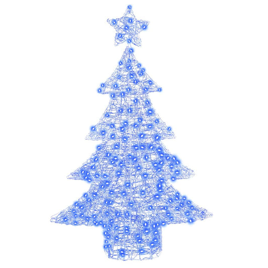 HKH Árvore de Natal com 100 LED em Acrílo - Azul