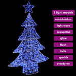 HKH Árvore de Natal com 100 LED em Acrílo - Azul
