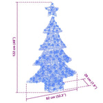 HKH Árvore de Natal com 100 LED em Acrílo - Azul