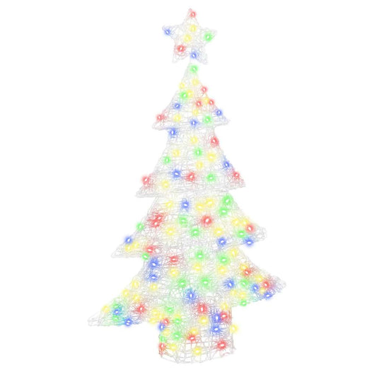 HKH Árvore de Natal com 100 LED em Acrílo - Colorido
