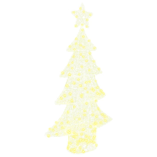 HKH Árvore de Natal com 160 LED em Acrílo - Branco Quente