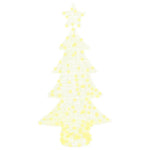 HKH Árvore de Natal com 160 LED em Acrílo - Branco Quente