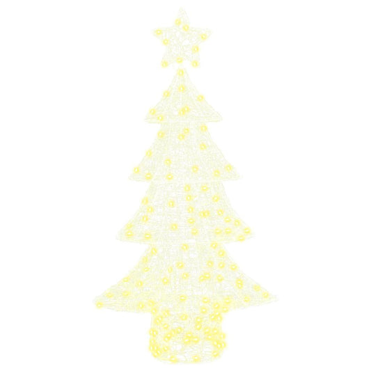 HKH Árvore de Natal com 160 LED em Acrílo - Branco Quente