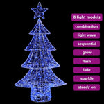 HKH Árvore de Natal com 160 LED em Acrílo - Azul