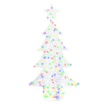 HKH Árvore de Natal com 160 LED em Acrílo - Colorido