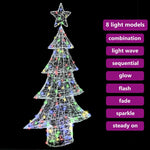 HKH Árvore de Natal com 160 LED em Acrílo - Colorido