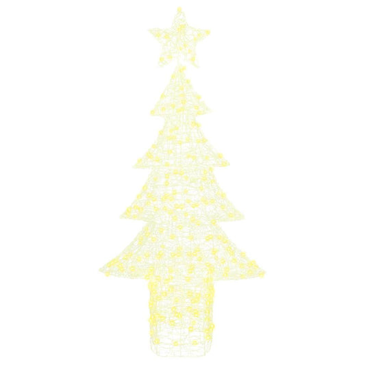 HKH Árvore de Natal com 240 LED em Acrílo - Branco Quente