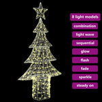 HKH Árvore de Natal com 240 LED em Acrílo - Branco Quente