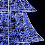 HKH Árvore de Natal com 240 LED em Acrílo - Azul