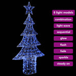 HKH Árvore de Natal com 240 LED em Acrílo - Azul