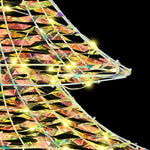 HKH Árvore de Natal com 120 LED em PET - Branco Quente