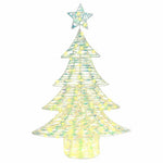 HKH Árvore de Natal com 120 LED em PET - Branco Quente