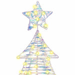 HKH Árvore de Natal com 160 LED em PET - Branco Quente
