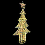 HKH Árvore de Natal com 240 LED em PET - Branco Quente