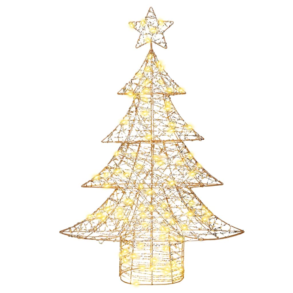 HKH Árbol de Navidad con 120 LED en PET - Blanco Cálido