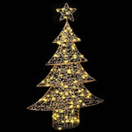 HKH Árvore de Natal com 120 LED em PET - Branco Quente