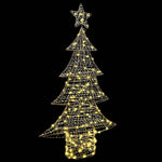 HKH Árvore de Natal com 160 LED em PET - Branco Quente
