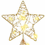 HKH Árvore de Natal com 240 LED em PET - Branco Quente
